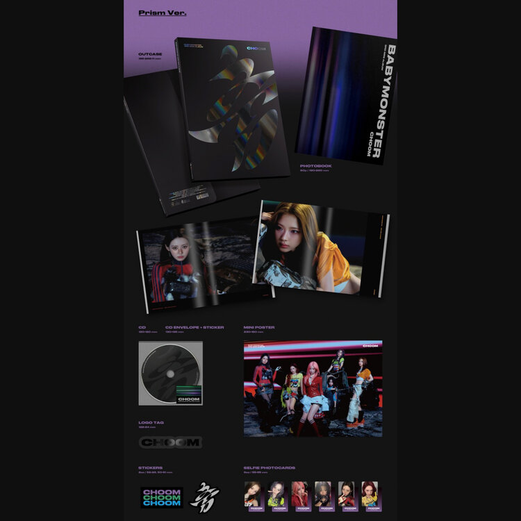BABYMONSTER (베몬) - CHOOM - 3RD MINI ALBUM