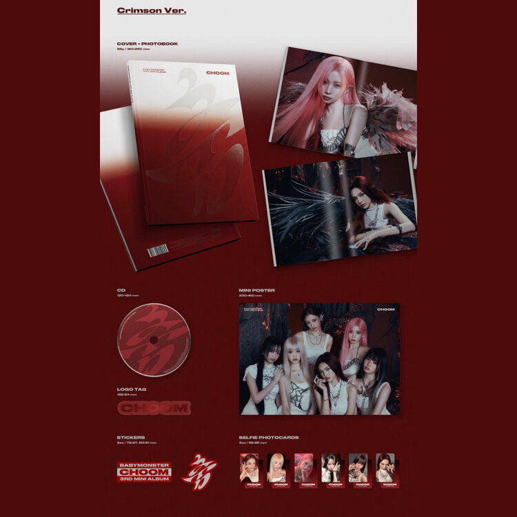 BABYMONSTER (베몬) - CHOOM - 3RD MINI ALBUM