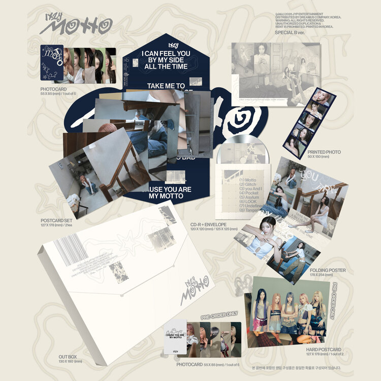 [PREORDER] ITZY (있지) - MOTTO - [SPECIAL VER.] - 12TH MINI ALBUM