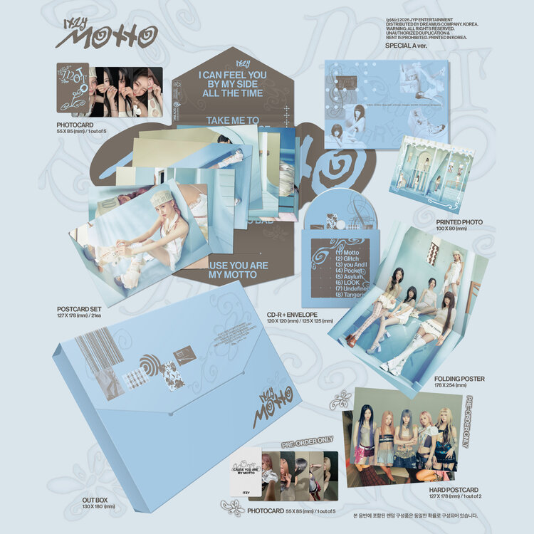 [PREORDER] ITZY (있지) - MOTTO - [SPECIAL VER.] - 12TH MINI ALBUM