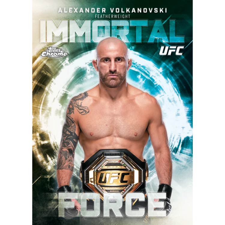 TOPPS CHROME - 2026 UFC - MEGA BOX