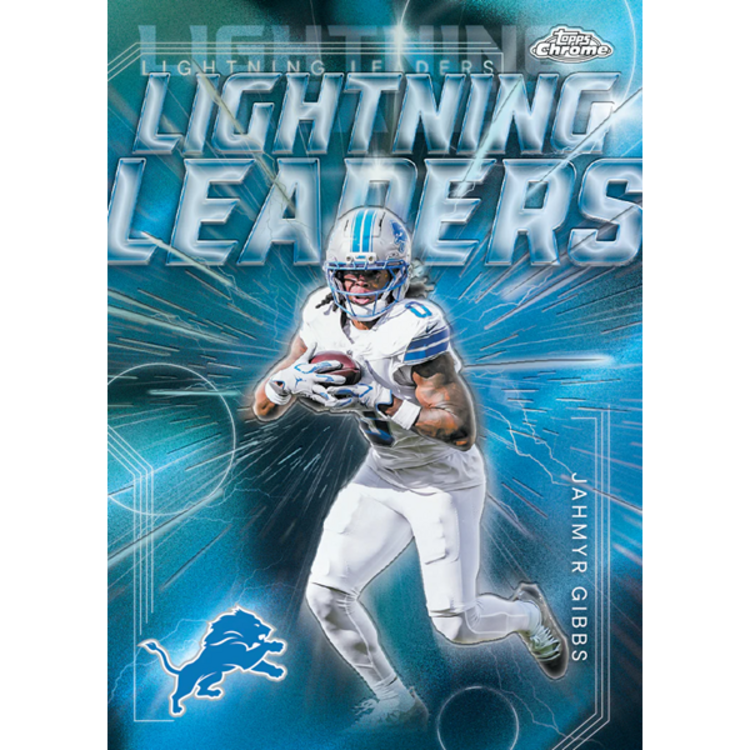 TOPPS CHROME - 2025 NFL TRADING CARDS - MEGA BOX