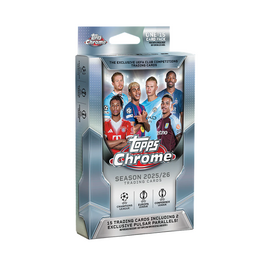 TOPPS CHROME - UCC UEFA CLUB COMPETITIONS [2025/26] - HANGER BOX