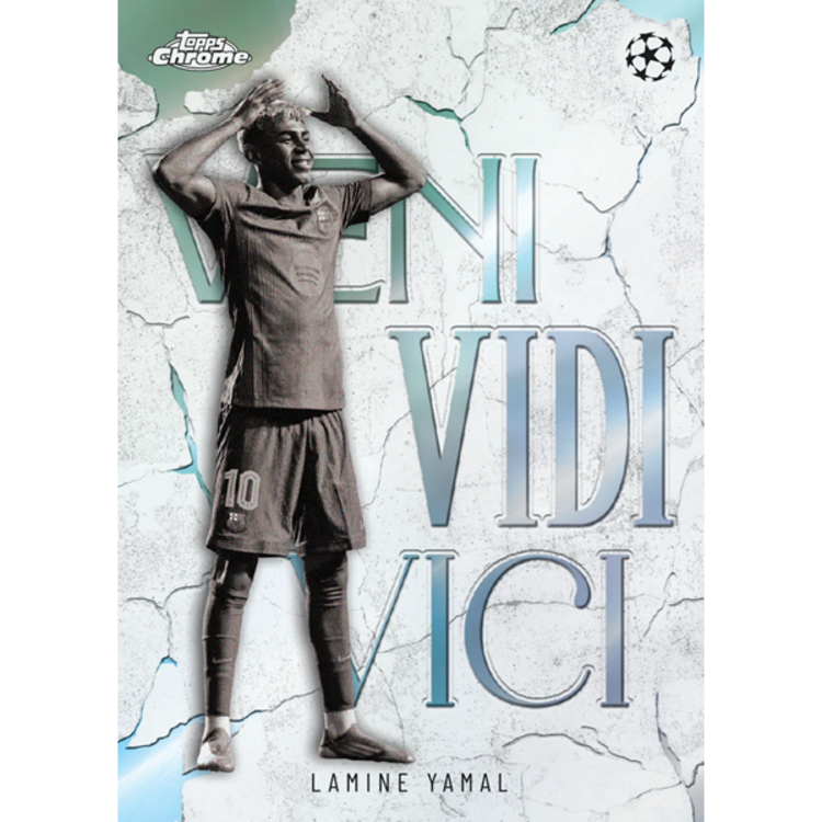 TOPPS CHROME - UCC UEFA CLUB COMPETITIONS [2025/26] - VALUE BOX