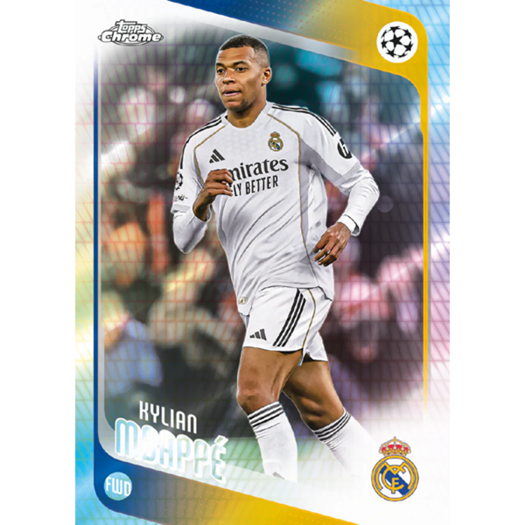 TOPPS CHROME - UCC UEFA CLUB COMPETITIONS [2025/26] - HOBBY BOX