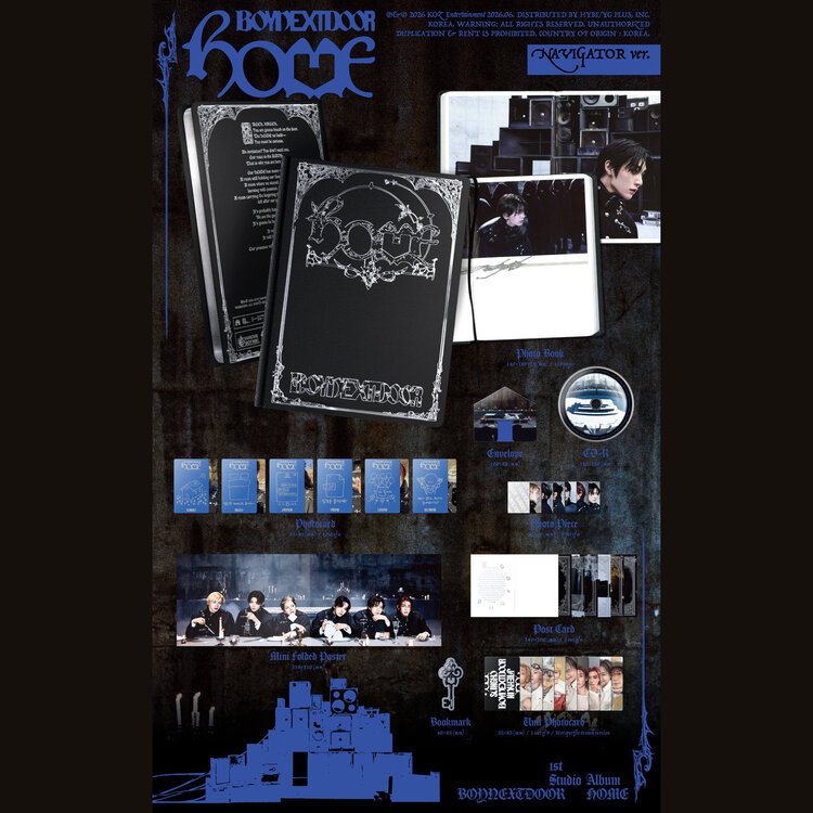 [PREORDER] BOYNEXTDOOR (보이넥스트도어) - HOME - 1ST STUDIO ALBUM