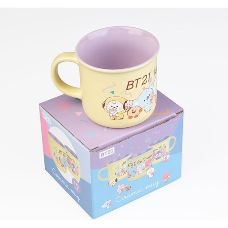BTS (방탄소년단) - BT21 - MUG "BT21 ICE CREAM" (CERAMIC MUG)