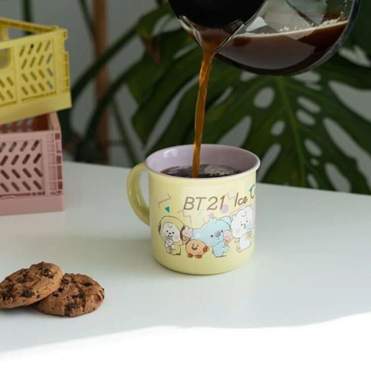 BTS (방탄소년단) - BT21 - MUG "BT21 ICE CREAM" (CERAMIC MUG)