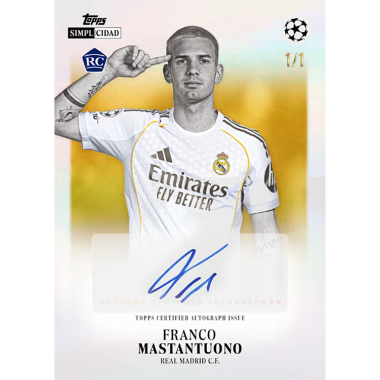 TOPPS - "SIMPLICIDAD" UEFA CLUB COMPETITIONS [2025/26]