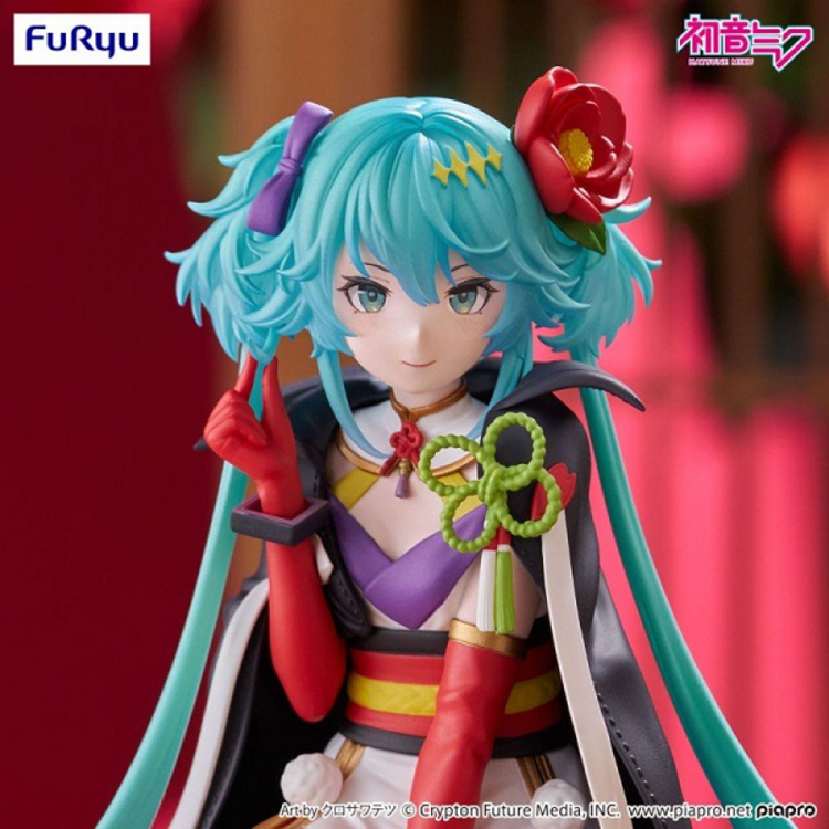 FURYU VOCALOID - HATSUNE MIKU [FLOWER FAIRY CAMELIA] - NOODLE STOPPER FIGURE