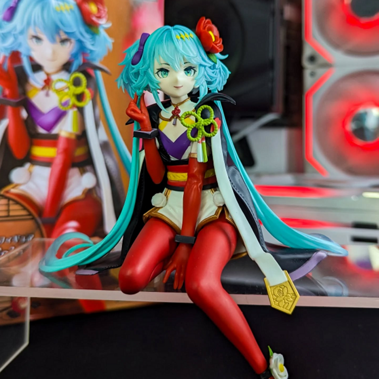 FURYU VOCALOID - HATSUNE MIKU [FLOWER FAIRY CAMELIA] - NOODLE STOPPER FIGURE