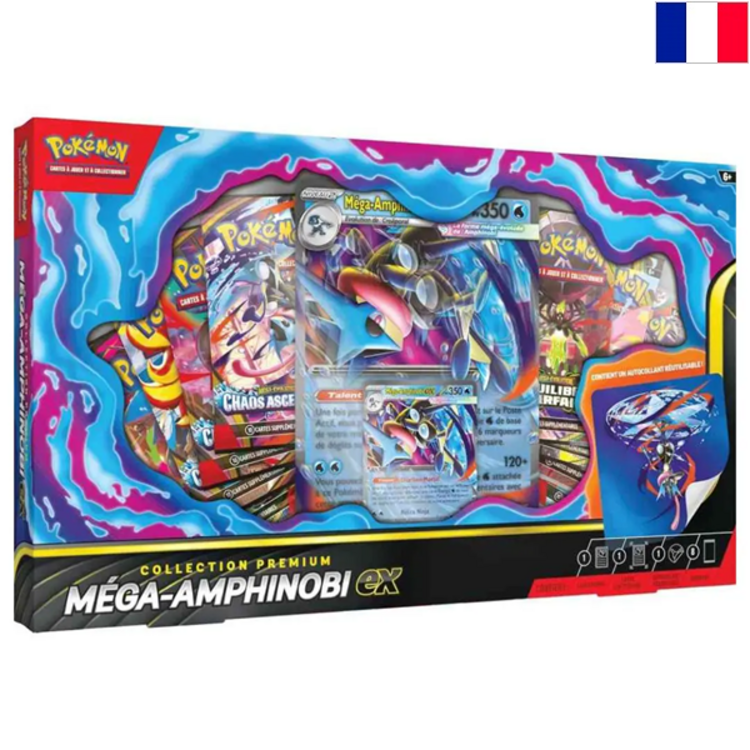 [PREORDER] POKEMON TCG - COLLECTION PREMIUM MEGA-AMPHINOBI EX (FR)