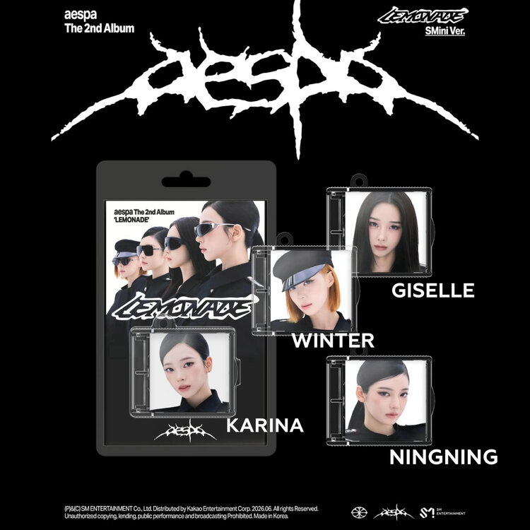 [PREORDER] AESPA (에스파) - LEMONADE - [SMINI VER.] - 2ND ALBUM