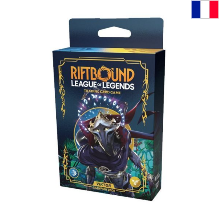 LEAGUE OF LEGENDS TCG : RIFTBOUND - DECK DE CHAMPION : VIKTOR (FR)