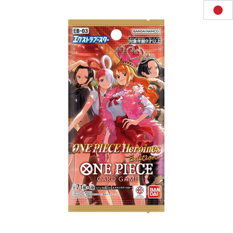 BANDAI ONE PIECE TCG - BOOSTER [EB03] "HEROINES EDITION" (JP)