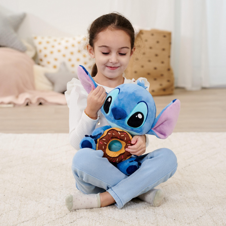 LILO & STITCH - STITCH WITH DONUT - BIG PLUSH (25CM)