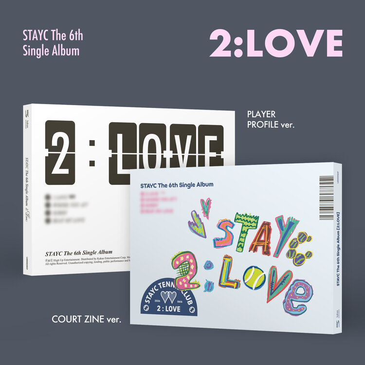 [PREORDER] STAYC (스테이씨) - [2 : LOVE]  - THE 6TH SINGLE ALBUM