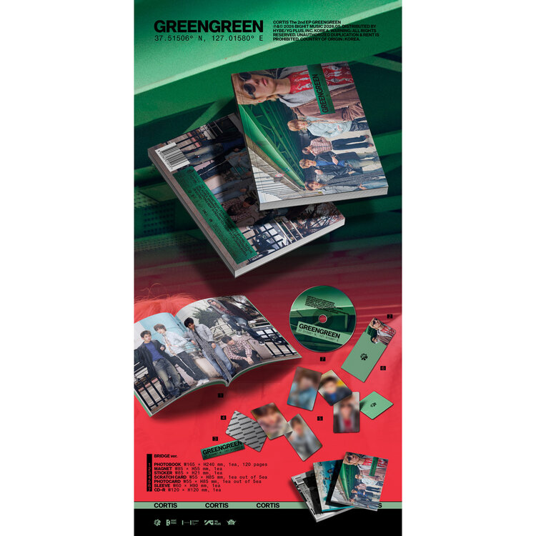 CORTIS (코르티스) - GREENGREEN - 2ND EP