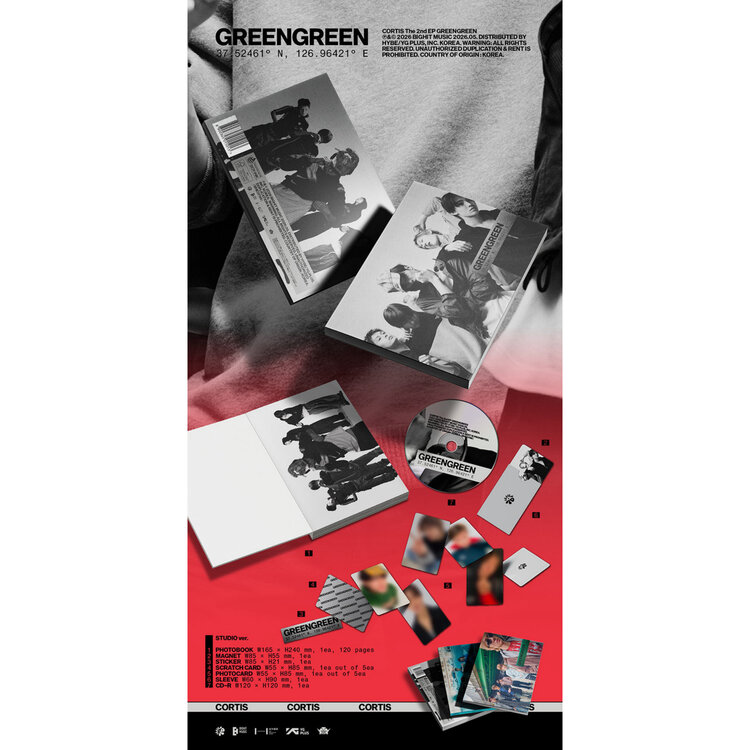 CORTIS (코르티스) - GREENGREEN - 2ND EP