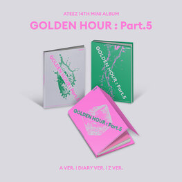 [PREORDER] ATEEZ (에이티즈) - GOLDEN HOUR PART.5 - 14TH MINI ALBUM