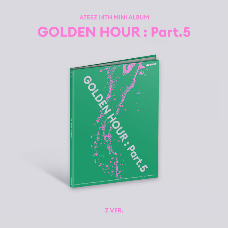 [PREORDER] ATEEZ (에이티즈) - GOLDEN HOUR PART.5 - 14TH MINI ALBUM