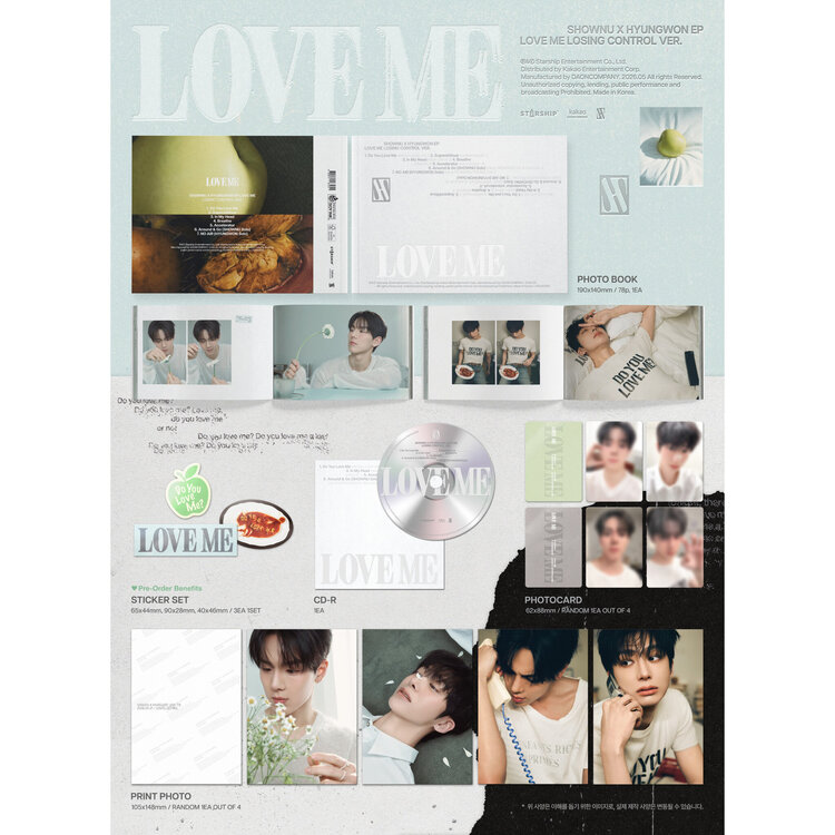 SHOWNU X HYUNGWON [MONSTA X] - LOVE ME - [LOSING CONTROL VER.] - EP