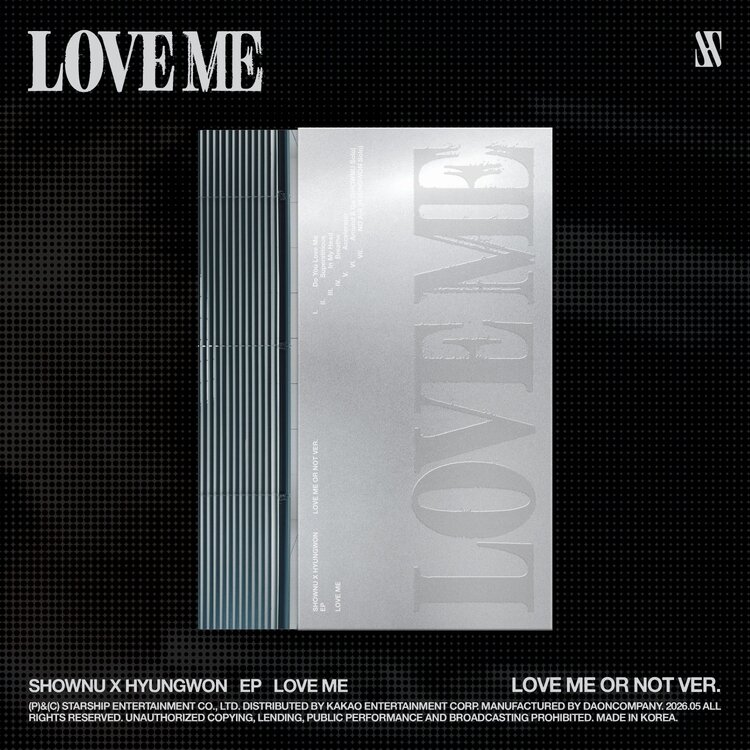 SHOWNU X HYUNGWON [MONSTA X] - LOVE ME - [LOVE ME OR NOT VER.] - EP