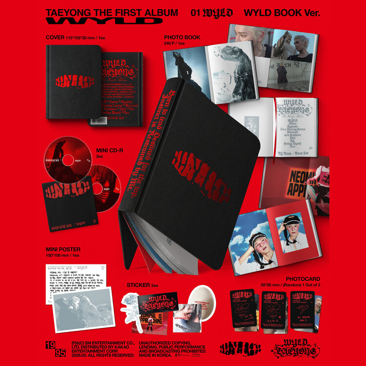 TAEYONG (이태용) [NCT] - WYLD - [WYLD BOOK VER.] - THE 1ST ALBUM