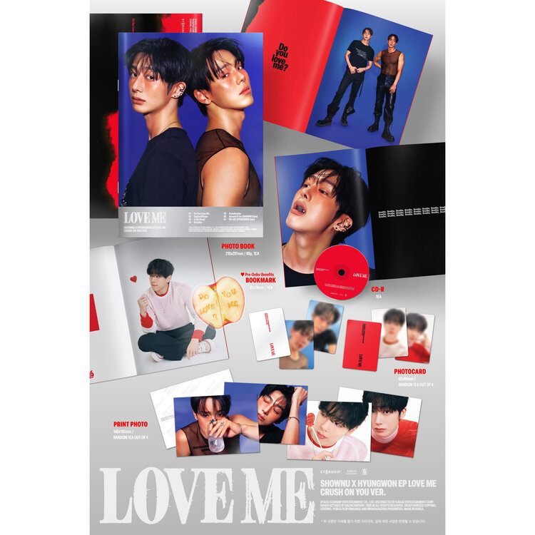 SHOWNU X HYUNGWON [MONSTA X] - LOVE ME - [CRUSH ON YOU VER.] - EP