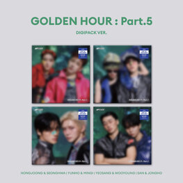 [PREORDER] ATEEZ - GOLDEN HOUR PART.5 (DIGIPACK UNIT VER.) - [POP-UP EXCLUSIVE]