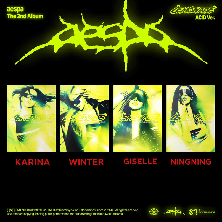 AESPA (에스파) - LEMONADE - [ACID VER.] - 2ND ALBUM