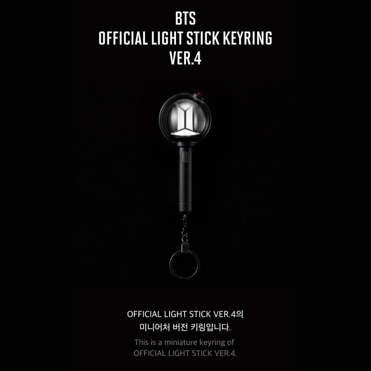 [PREORDER] BTS (방탄소년단) - OFFICIAL LIGHT STICK KEYRING [VER. 4]