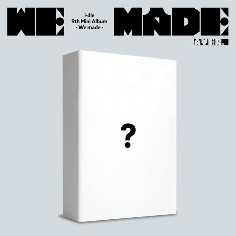 [PREORDER] I-DLE (아이들) - WE MADE - [A VER.] - 9TH MINI ALBUM