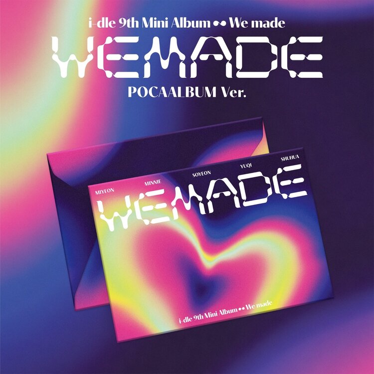 [PREORDER] I-DLE (아이들) - WE MADE - [POCA ALBUM] - 9TH MINI ALBUM