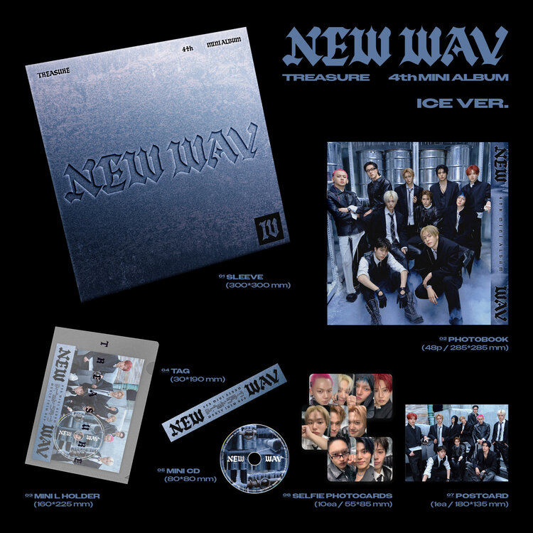 TREASURE (트레저) - NEW WAV - 4TH MINI ALBUM