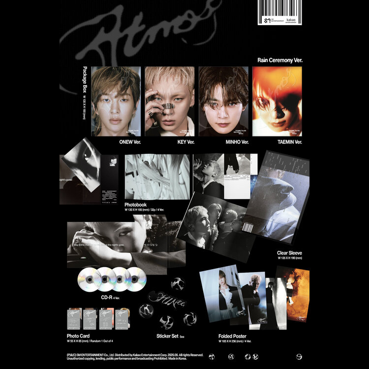 SHINEE (샤이니) - ATMOS - [RAIN CEREMONY VER.] - 6TH MINI ALBUM