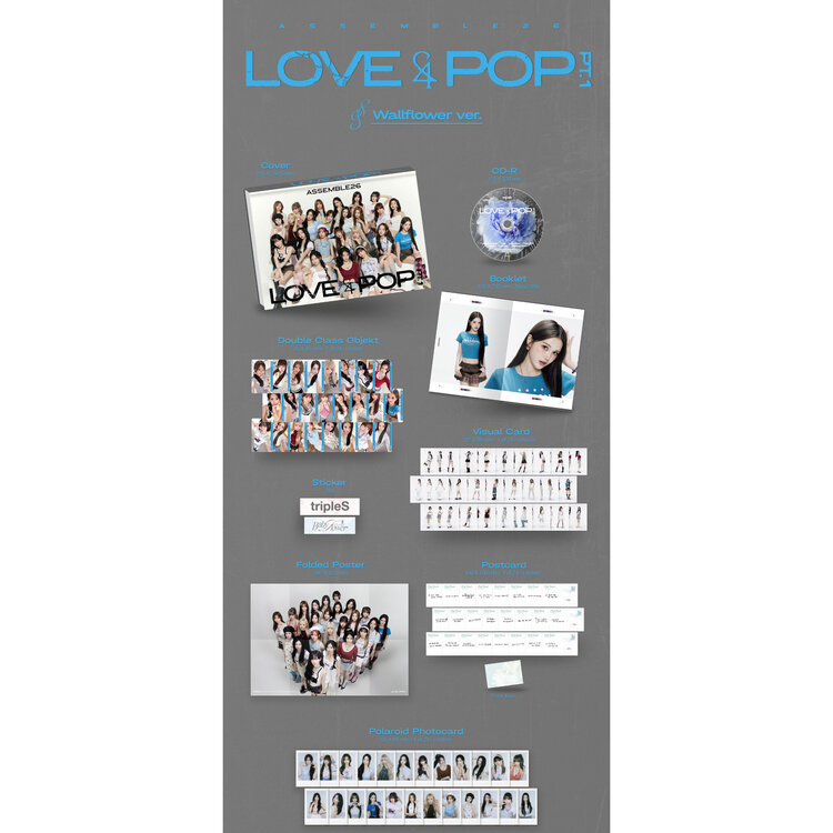 TRIPLE S (트리플에스) - [LOVE&POP PT1.] - 2ND EP