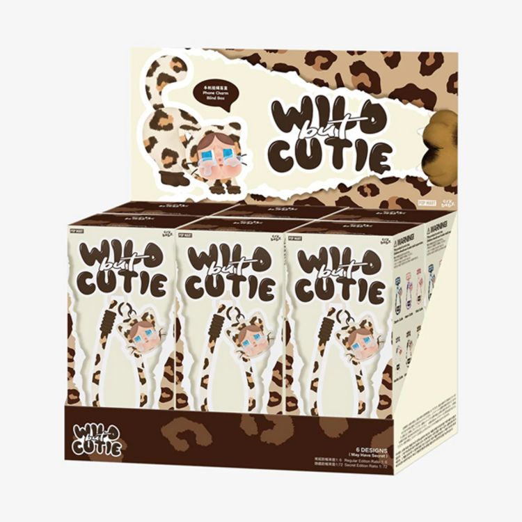 POP MART POP MART - CRYBABY [WILD BUT CUTIE SERIES] - PHONE CHARM BLINDBOX