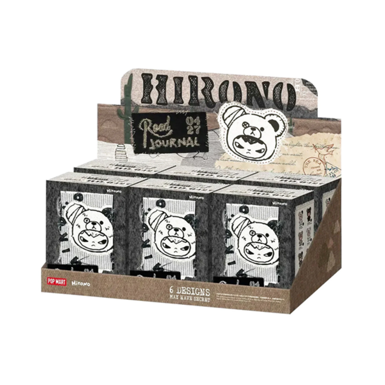 POP MART POP MART - HIRONO [ROAD JOURNAL SERIES] - PLUSH PENDANT BLINDBOX