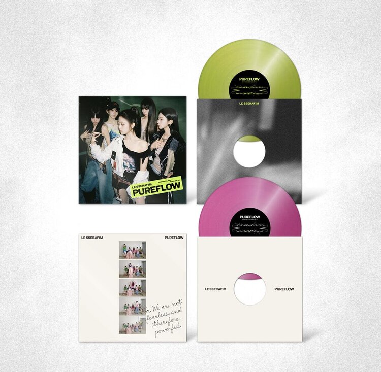 LE SSERAFIM (르세라핌) - PUREFLOW PT.1 - 2ND STUDIO ALBUM (VINYL)