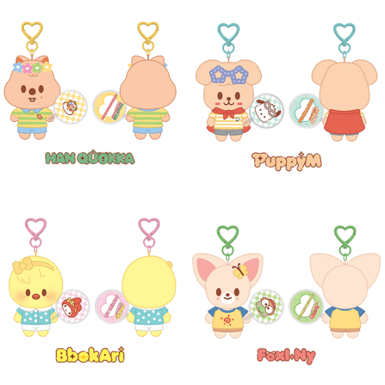 [PREORDER] STRAY KIDS (스트레이 키즈) - [SKZOO X SANRIO CHARACTERS] 10CM PLUSH MINI PICKET VER.