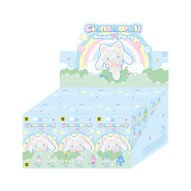 TOP TOY - CINNAMOROLL [ANIMAL PARTY] - PLUSH BLINDBOX