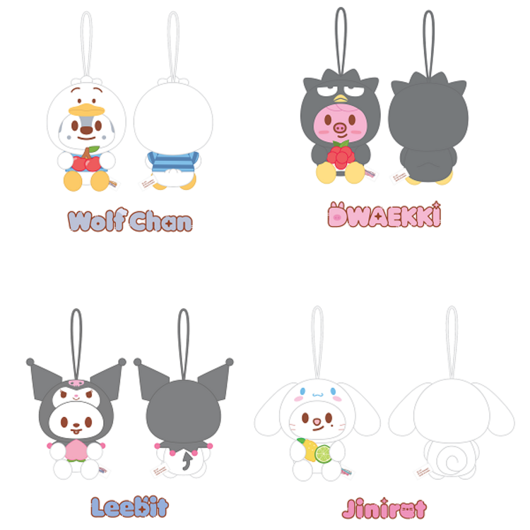 [PREORDER] STRAY KIDS (스트레이 키즈) - [SKZOO X SANRIO CHARACTERS] SCENT PLUSH