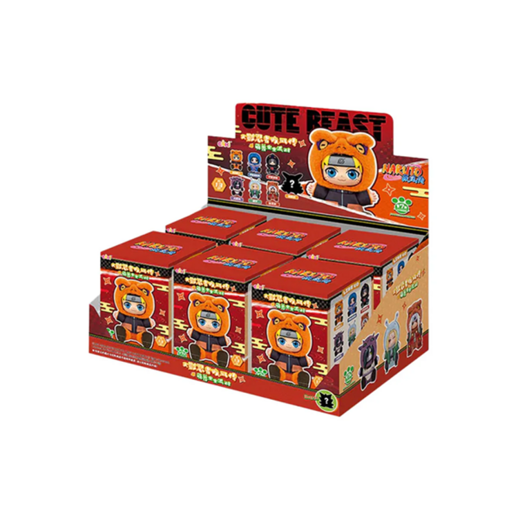 EAKI -  NARUTO SHIPPUDEN [BEAST PARTY SERIES 2] - PLUSH KEYCHAIN BLINDBOX