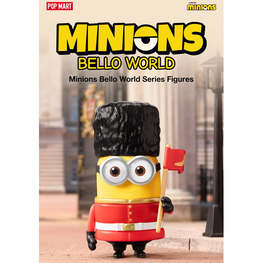 POP MART POP MART - MINIONS  [BELLO WORLD SERIES] - BLINDBOX