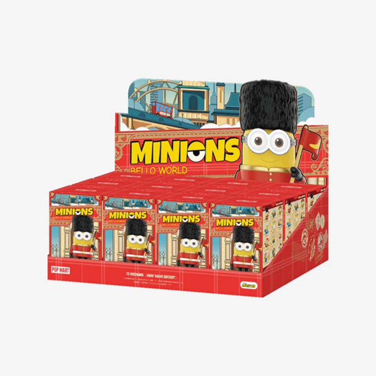 POP MART POP MART - MINIONS  [BELLO WORLD SERIES] - BLINDBOX