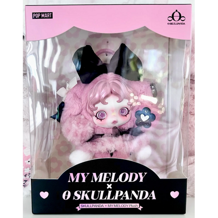 POP MART POP MART - SKULLPANDA X MY MELODY PLUSH