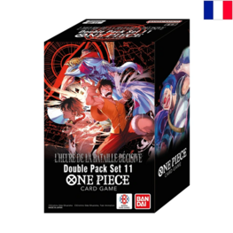 BANDAI ONE PIECE TCG - DOUBLE PACK SET 11 [DP11] "L'HEURE DE LA BATAILE DECISIVE" (FR)