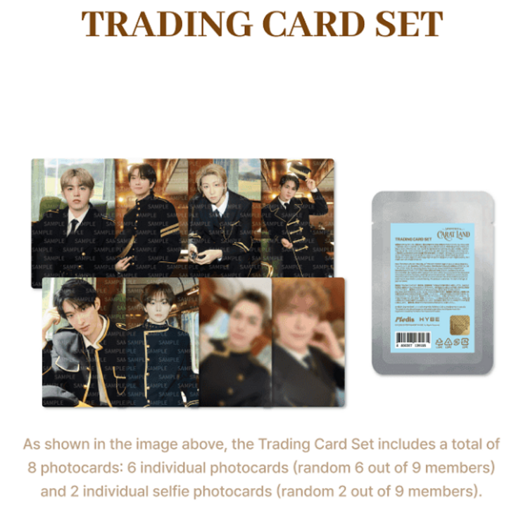 [PREORDER] SEVENTEEN (세븐틴) - 2024 SVT 10TH FAN MEETING [SEVENTEEN IN CARAT LAND] TRADING CARD SET