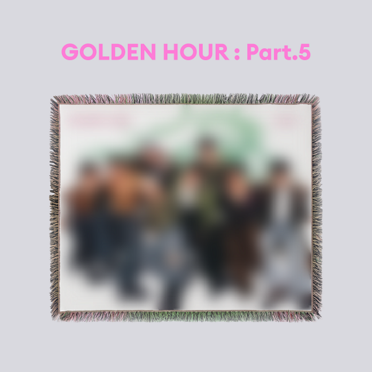 [PREORDER] ATEEZ - GOLDEN HOUR PART.5 - WOVEN THROW